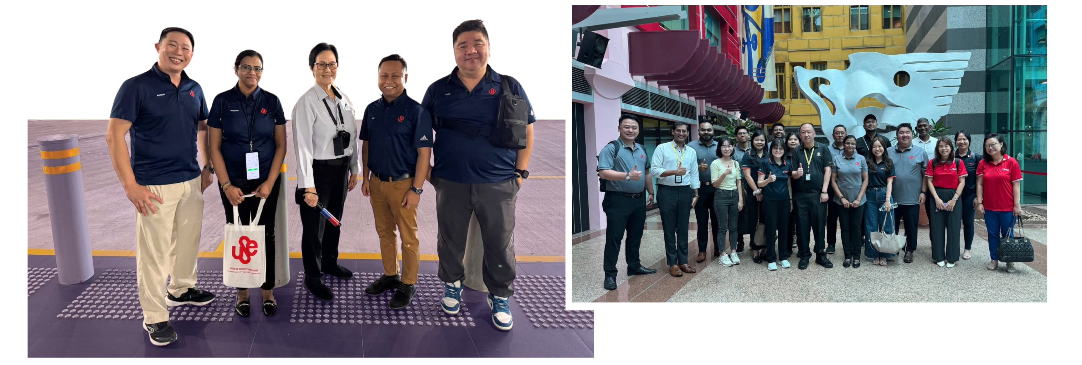 Photos of Siva on courses and learning